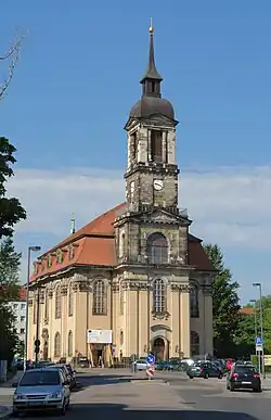1939 und 1950: Annenkirche in Dresden (2010)