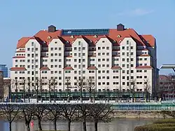 Erlweinspeicher an der Elbe in Dresden