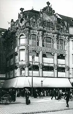 Kaufhaus Herzfeld, Dresden, 1901