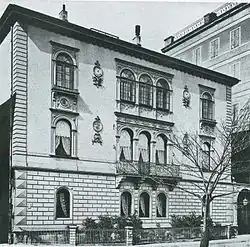 Villa von Seebach, Nicolais Werk frei nach venezianischer Frührenaissance, Dresden, bereits 1839