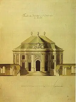 Zweites Belvedere zur Gartenseite