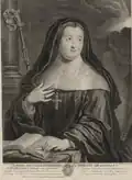Porträt von Luise Adelaide von Orleans, um 1725