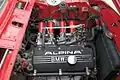 BMW M10-Motor mit Alpina-Einzeldrosselanlage (ALPINA A4-Motor) und Kugelfischer-Einspritzung