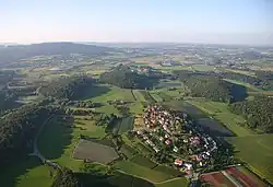 Luftbild mit Umgebung