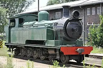 SAR-Klasse A Belpaire Nr. 196, ex NGR Nr. 133, in Masons Mill, Pietermaritzburg, 10. Dezember 2010