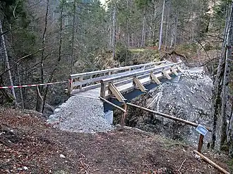 Brücke über die Dürrachklamm