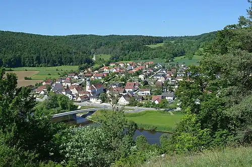 Duggendorf vom Jakobenberg aus