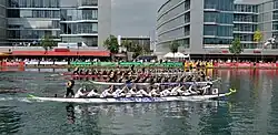 Drachenboot-Fun-Regatta am Innenhafen