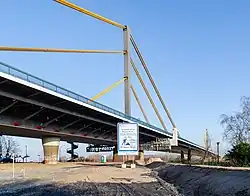 Beginn des Neubaus auf der Homberger Seite (2019)