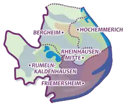 Karte von Friemersheim