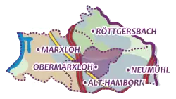 Karte von Obermarxloh