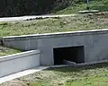 Amphibienschutzanlage mit Kastendurchlass unter der Straße