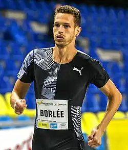 Dylan Borlée belegte Rang&nbsp;fünf