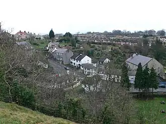 Blick auf Dyserth im Jahr 2008