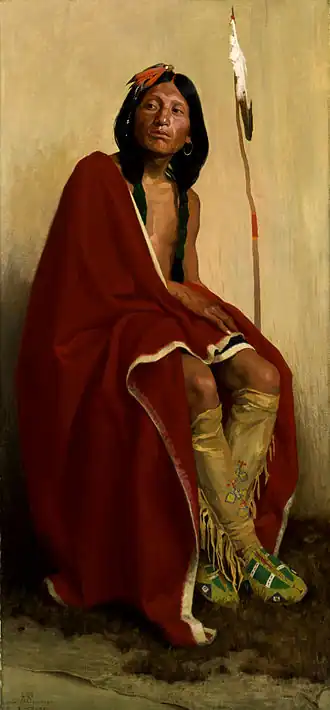 Elk-Foot of the Taos Tribe (Eanger Irving Couse)