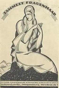 Sammelt Frauenhaar, 1918