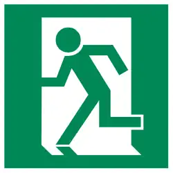 D-E009: Rettungsweg / Notausgang&nbsp;(2)