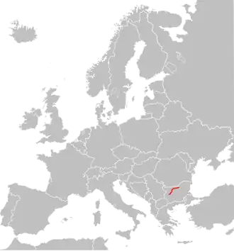 Verlaufskarte der E83