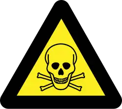 EEC Safety Sign 1977 - Toxic matter