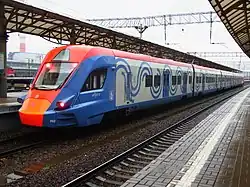 Vorortexpress Iwolga im Kiewer Bahnhof