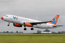 Airbus A319-100 der Wind Jet