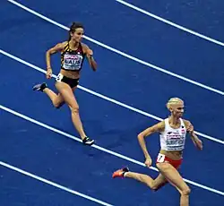 Iga Baumgart – ausgeschieden als Sechste in 52,02&nbsp;s