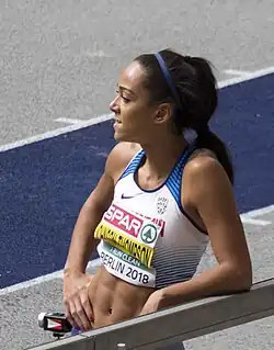 Katarina Johnson-Thompson belegte Rang&nbsp;fünf