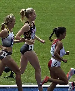 Marta Pen (rechts) – ausgeschieden als Siebte des ersten&nbsp;Vorlaufs