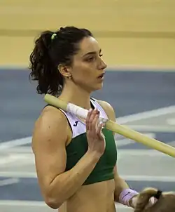 Iryna Schuk ohne gültigen Versuch