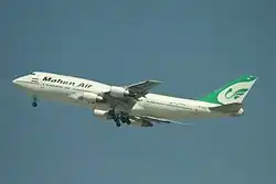 Boeing 747-300 der Mahan Air
