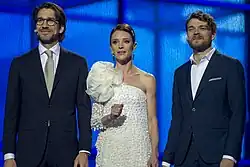 Nikolaj Koppel, Lise Rønne und Pilou Asbæk