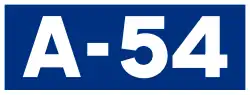Autovía A-54