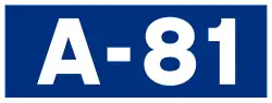 Autovía A-81