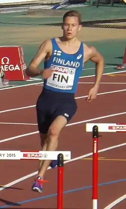 Oskari Mörö – ausgeschieden als Fünfter seines&nbsp;Vorlaufs