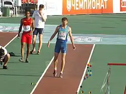 Taras Neledva – ausgeschieden auf Rang zehn mit&nbsp;7,67&nbsp;m