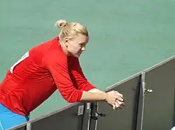 Jekaterina Strokowa Rang neun mit 59,32&nbsp;m