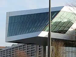 Eingangsbauwerk (Frontseite) im November 2014