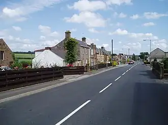 Straßenzug in Eaglesfield