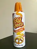 Easy Cheese scharfe Cheddarsoße aus der Tube