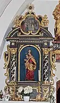 Linker Seitenaltar, Marienaltar