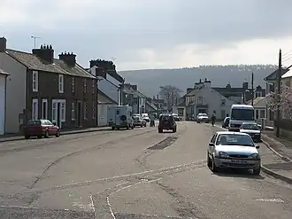Straßenzug in Ecclefechan