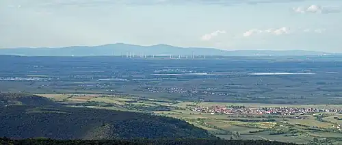 Fernsicht nach Norden zum Taunus