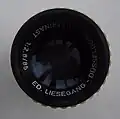 Projektionsobjektiv Patrinast (Liesegang Düsseldorf) 1:2,8/85