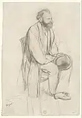 Édouard Manet, ca. 1865, von Edgar Degas
