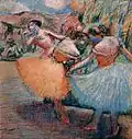 Edgar Degas: Drei Tänzerinnen