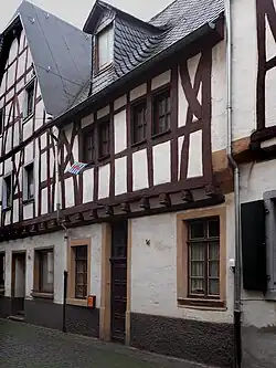 Hochstraße 16 urspr. 16. Jahrhundert, verändert