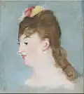 Méry Laurent im Profil um 1882