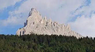 Das Eggentaler Horn von Nordwesten