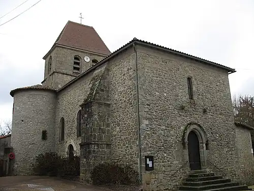 Kirche von Saint-Saud-Lacoussière