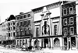 Die Ägyptische Halle des Architekten und Kunstsammlers Thomas Hope (1796–1831) in Piccadilly, London 1815